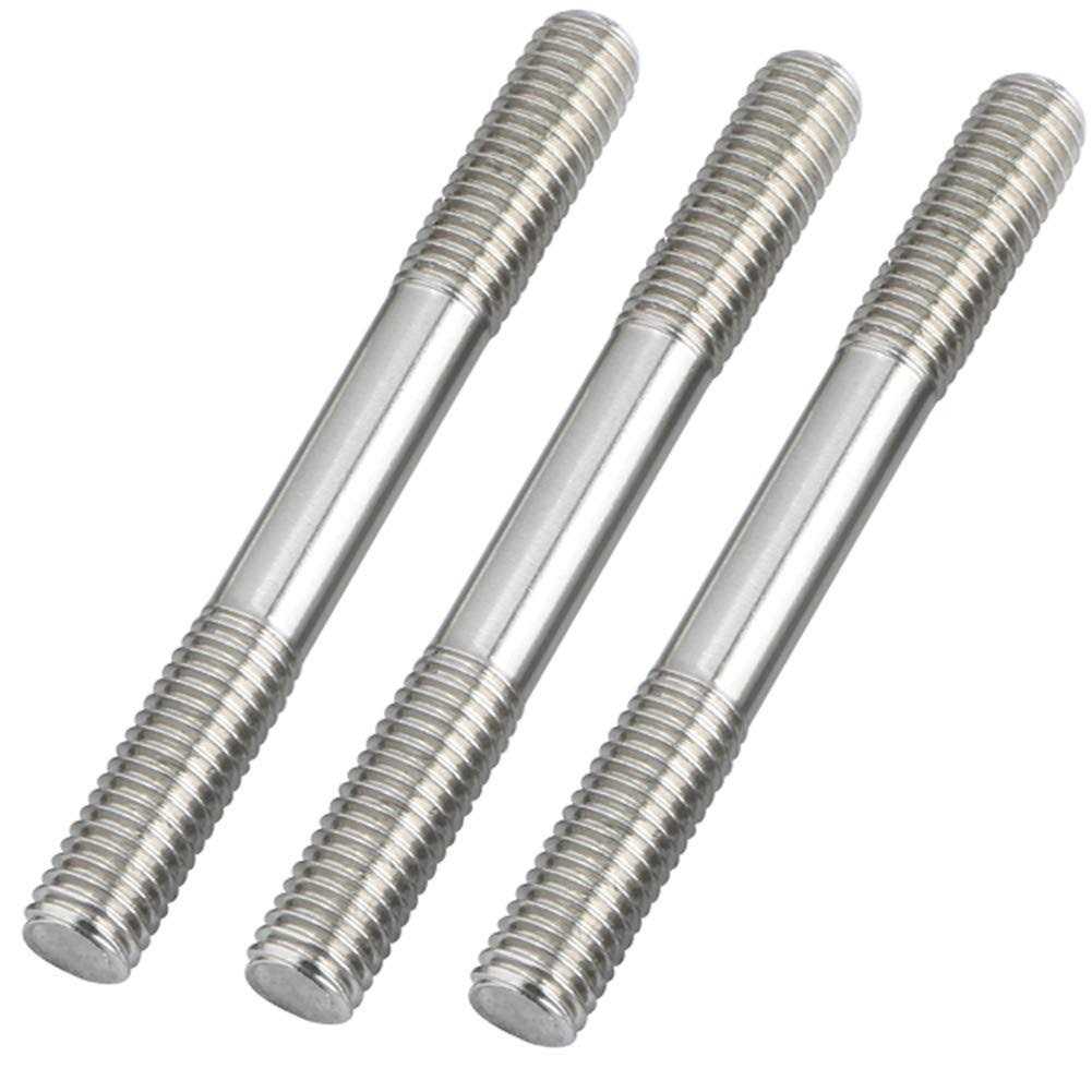 YXQ M8x60mm Push Rod Double End Thread Stud Tight Adjustable 304 Stainless Steel - Cheap Fitting