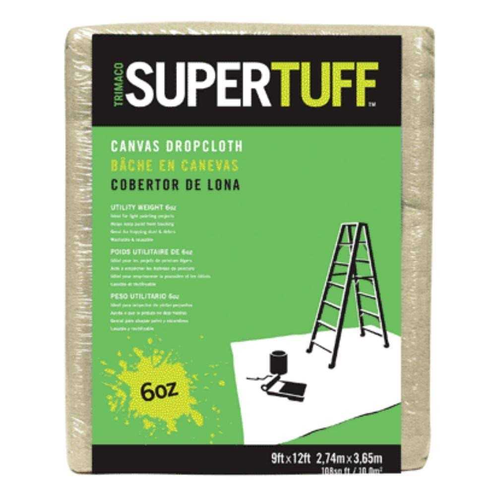 Trimaco Canvas Drop Cloth - Cheap Fitting