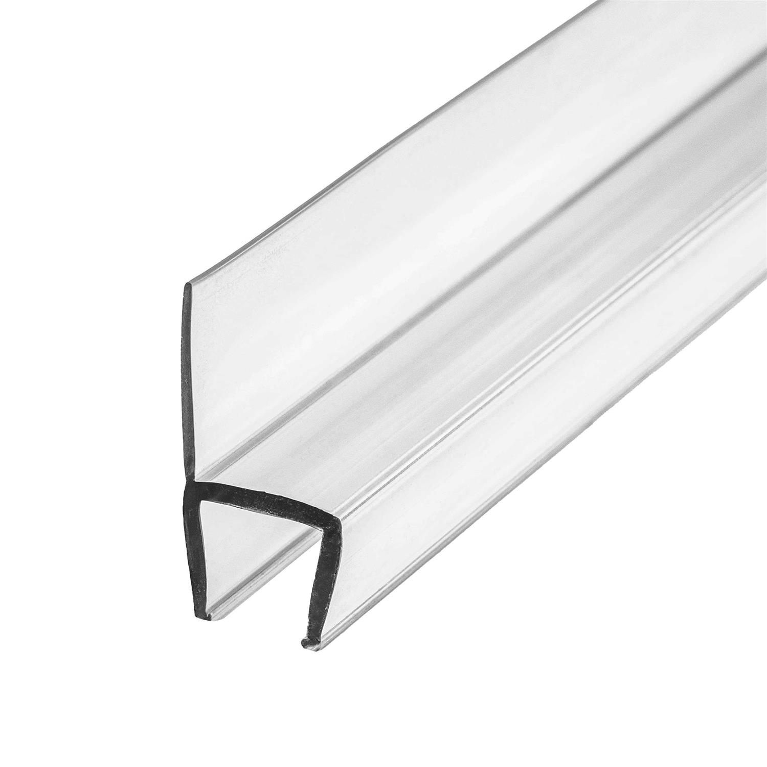 Eatelle Frameless Shower Door Side Seal Strip Glass - Cheap Fitting