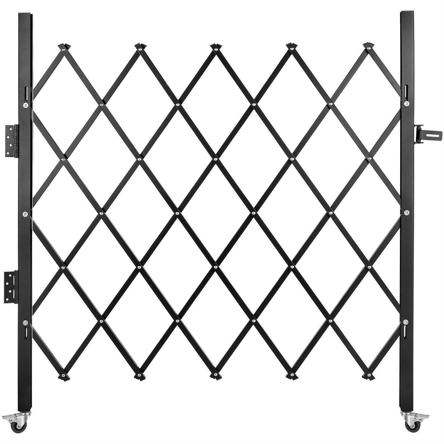 VEVOR Single Folding Security Gate H x Folding Door Gate - Cheap Fitting