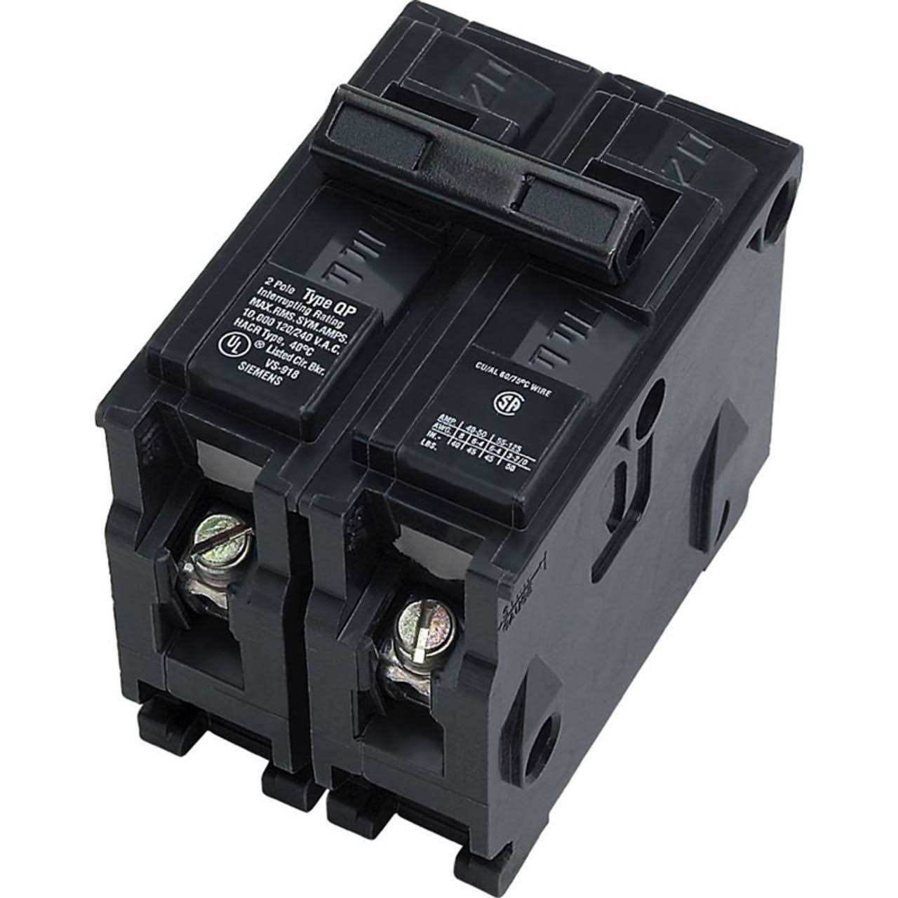 Siemens Q240 2 Pole Circuit Breaker - Cheap Fitting