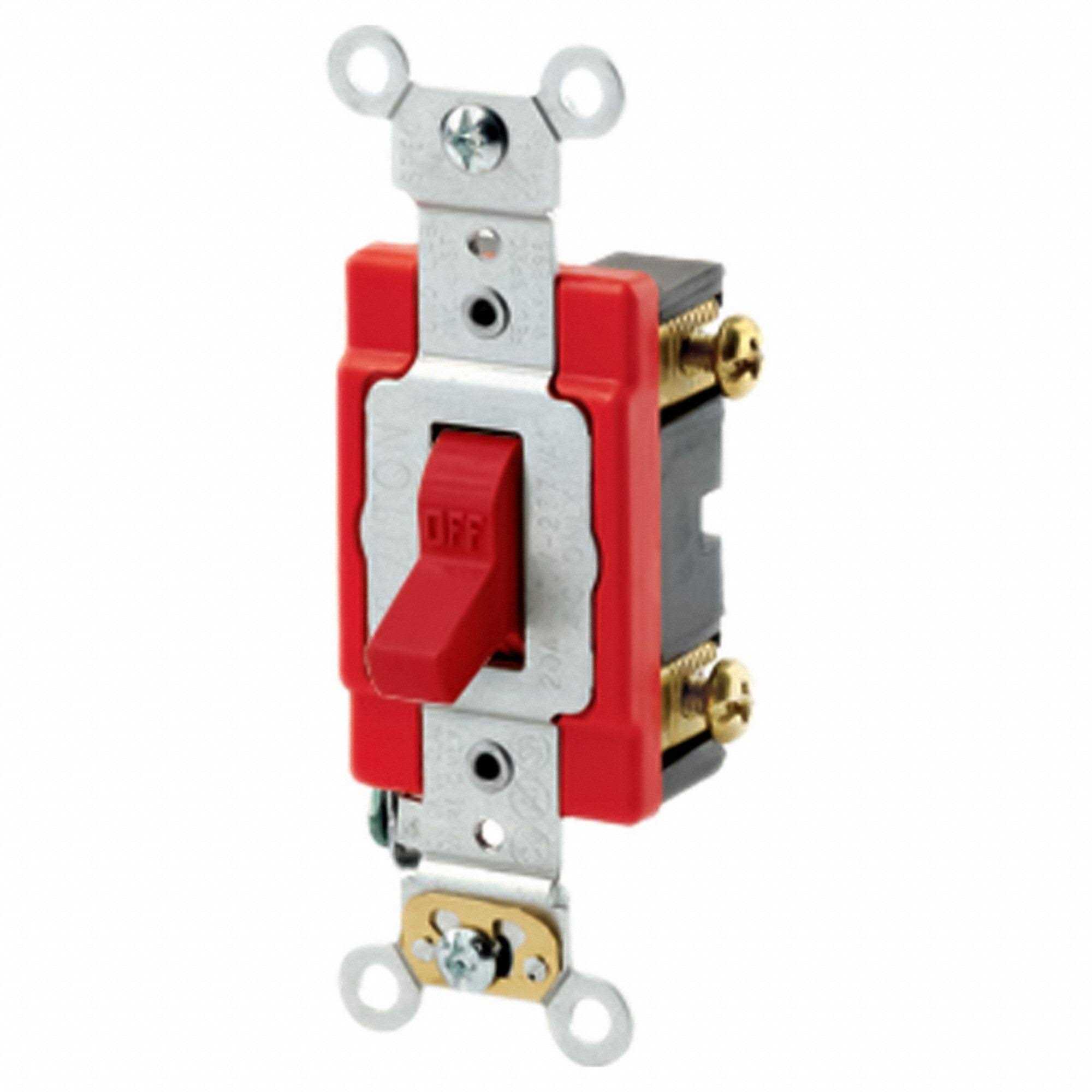 Leviton 1221-2R Toggle Switch - Cheap Fitting