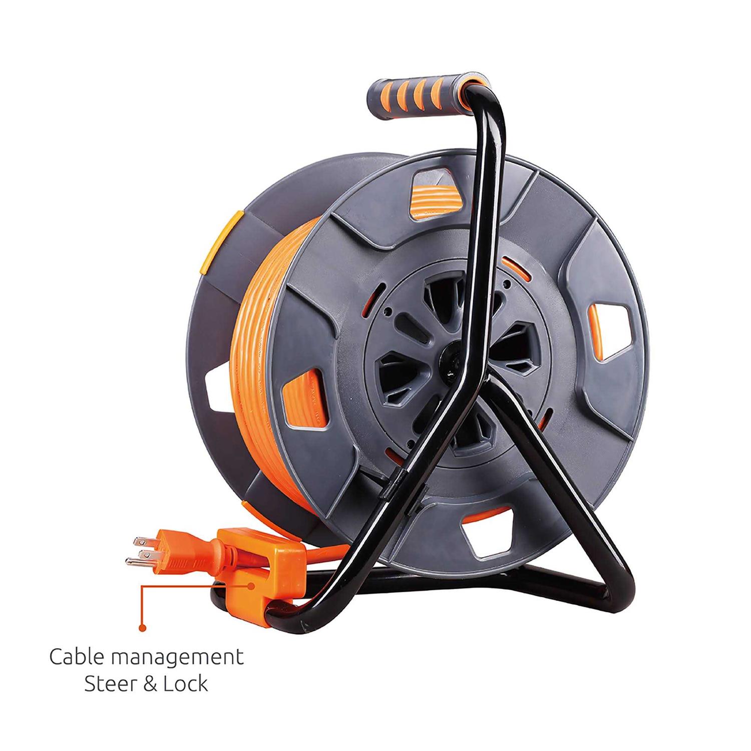 Link2Home 60& Extension Cord Reel - Cheap Fitting
