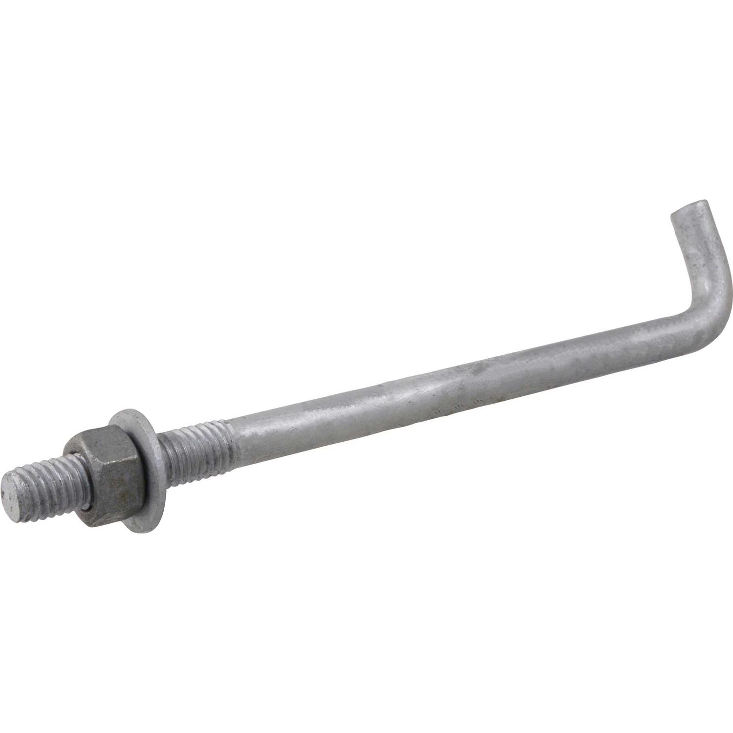 Hillman 1/2-in x 9-21/25-in Galvanized Exterior Anchor Bolt 260273 - Cheap Fitting