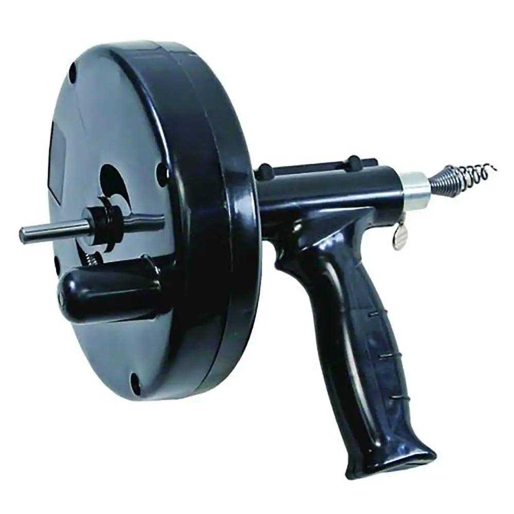 The Plumber’s Choice Drum Auger Steel Plumbing Drain Snake with Drain Cleaning Cable - Cheap Fitting