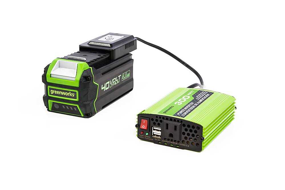 Greenworks 40V 300W Cordless Power Inverter Iv40a00 - Cheap Fitting