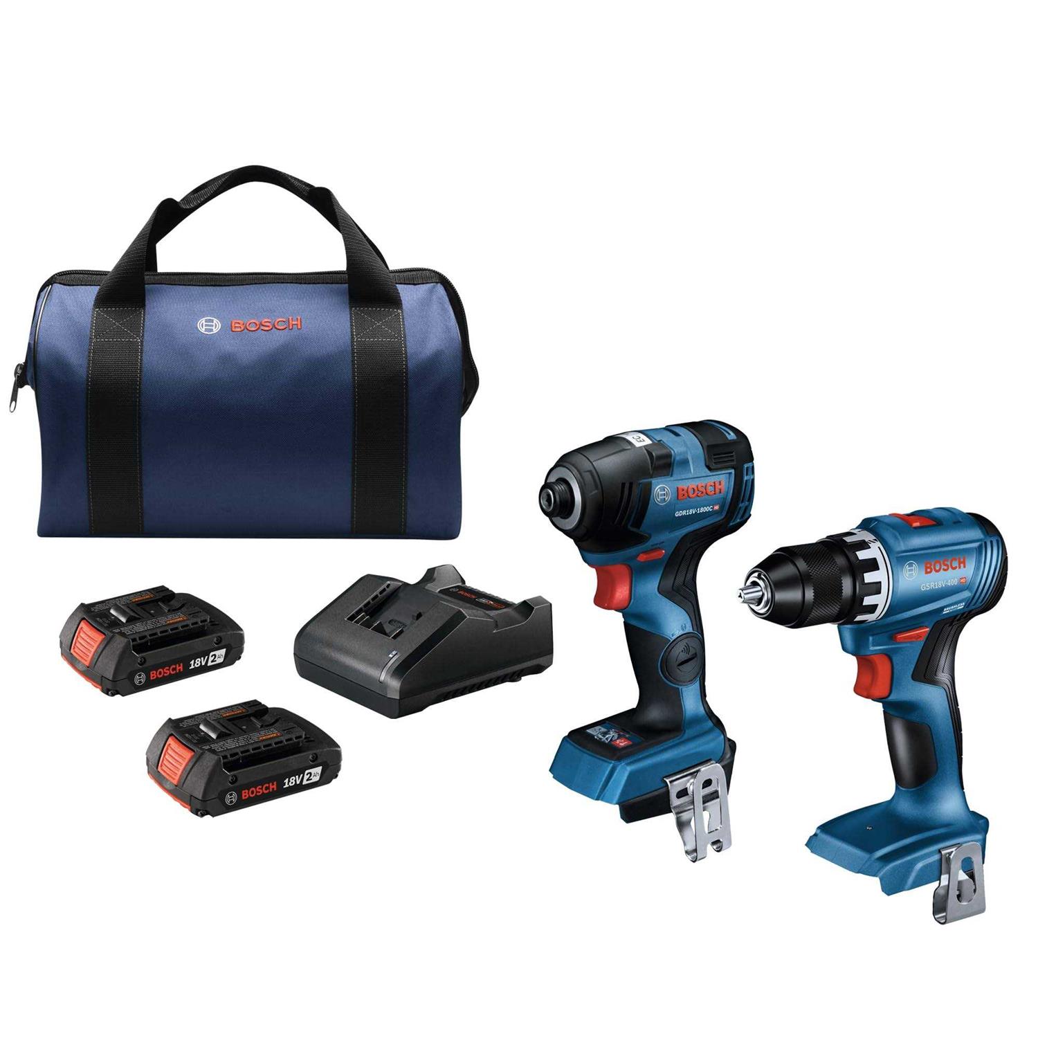 Bosch GXL18V-27B22 18V 2-Tool Combo Kit - Cheap Fitting