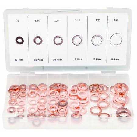 Storehouse Copper Washer Assortment - Cheap Fitting