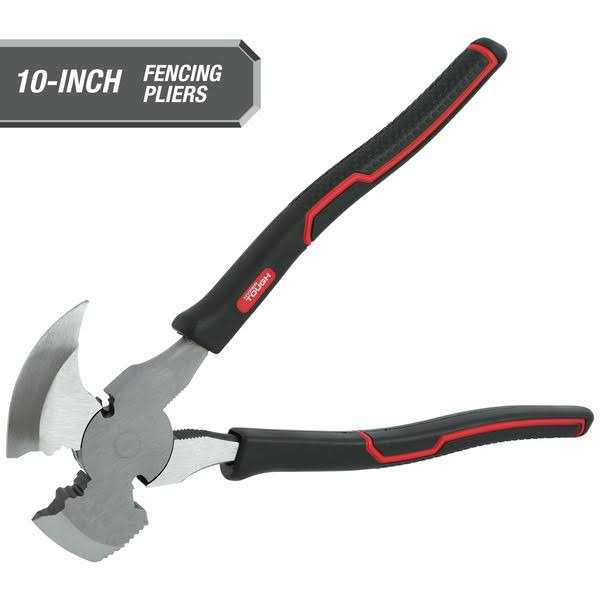 Hyper Tough Demolition & Fencing Pliers with Soft Grip Handles - Cheap Fitting