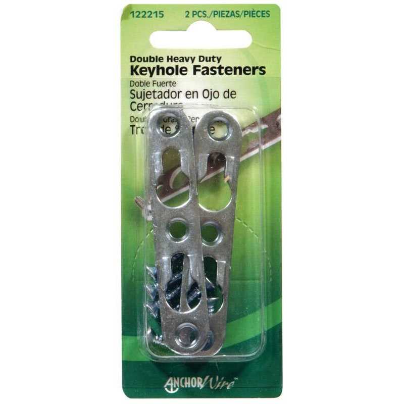 Hillman Group Double Heavy Duty Keyhole Hanger - Cheap Fitting