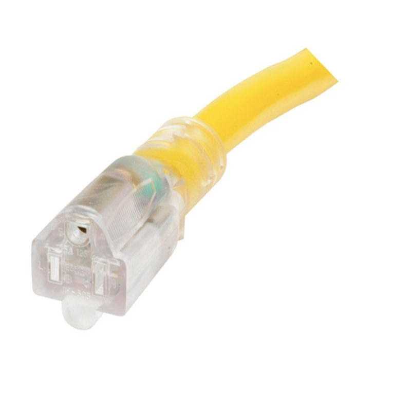 Yellow Jacket Extension Cord - Cheap Fitting