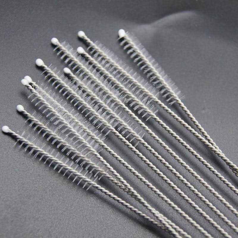 Toogoo I150213 10pcs Nylon Straw Cleaners Cleaning Brush Drinking Pipe Cleaners Stainless Steel Glass - Cheap Fitting