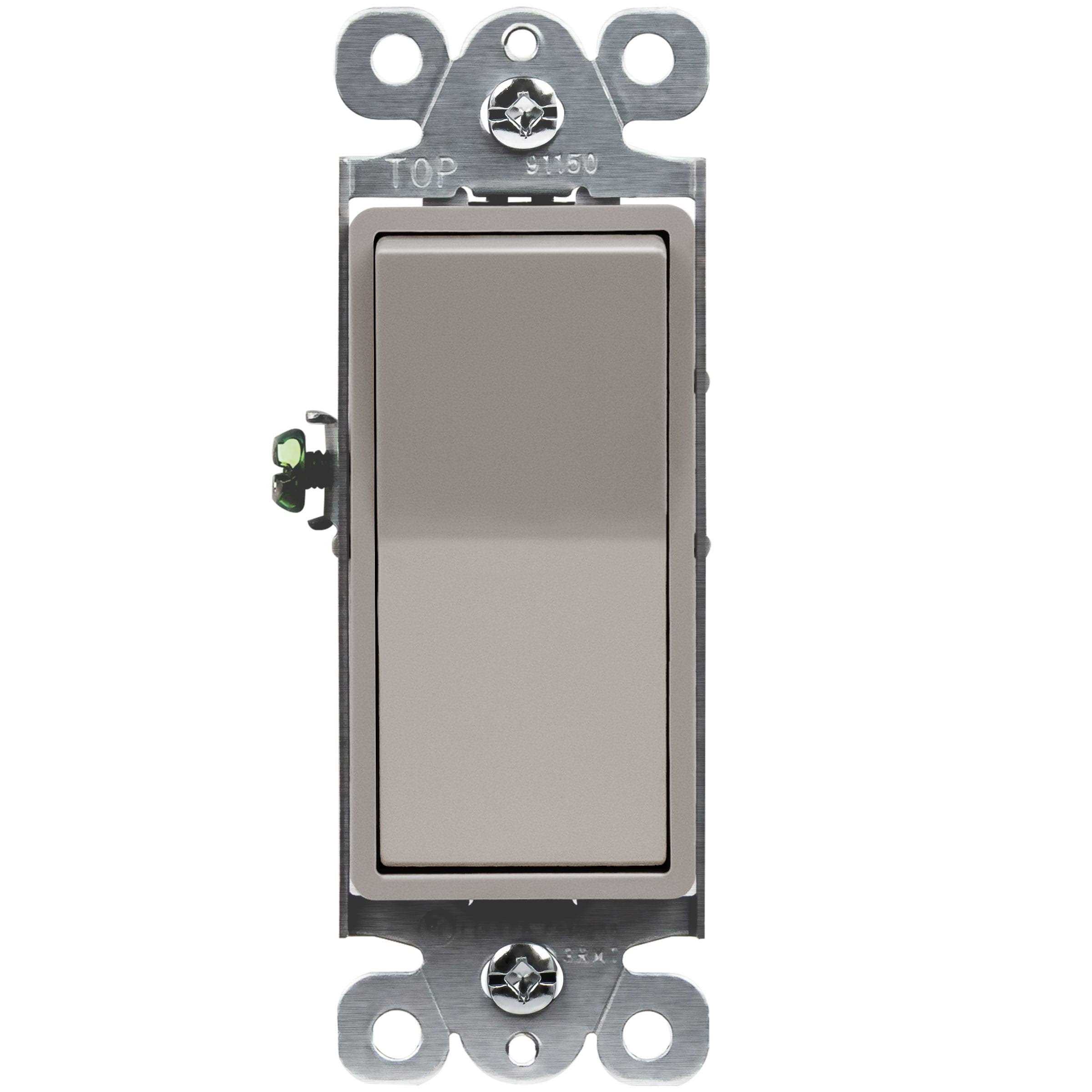 Enerlites Decorator Switch Single-Pole - Cheap Fitting