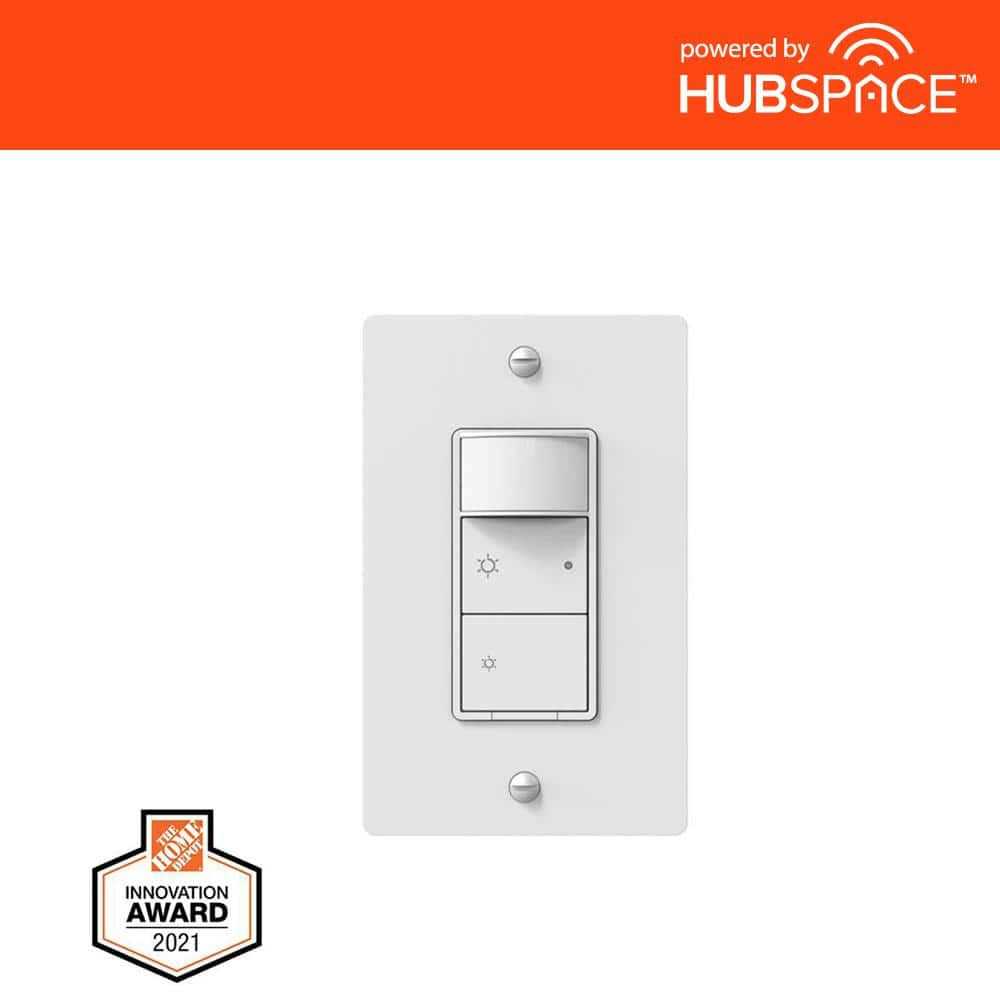 Commercial Electric Smart Dimmer with Motion Sensor WiFi/Bluetooth Google - Cheap Fitting