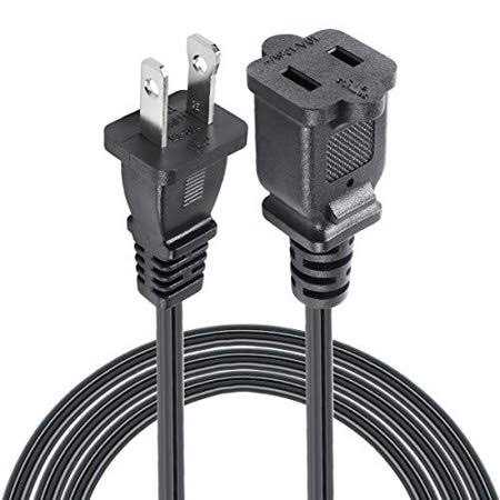 Vseer 2 Prong Extension Cord US AC 2-Prong Male and Female Power Cable Spt2 16AWG 13A/125V - Cheap Fitting