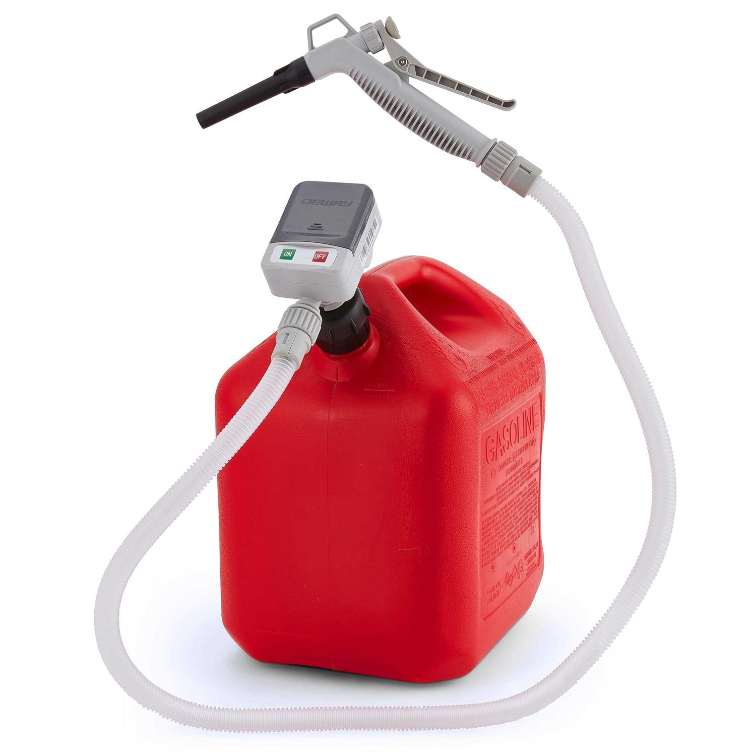 Deway Automatic Fuel Transfer Pump with Nozzle for Quick Flow Control & Stop - Cheap Fitting