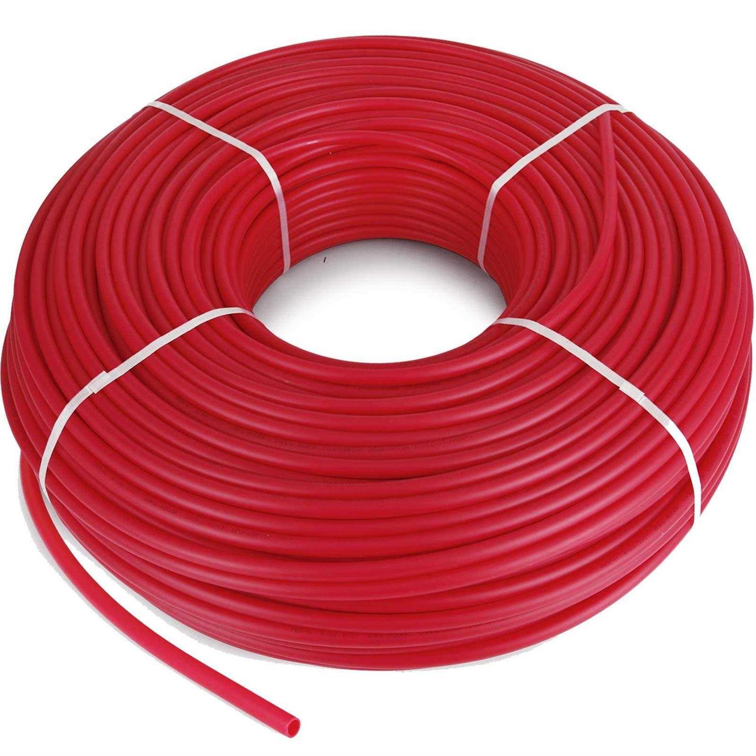 Happybuy 1000Ft PEX Tubing Pipe 1/2 PEX Tubing Oxygen Barrier Radiant Floor PEX - Cheap Fitting