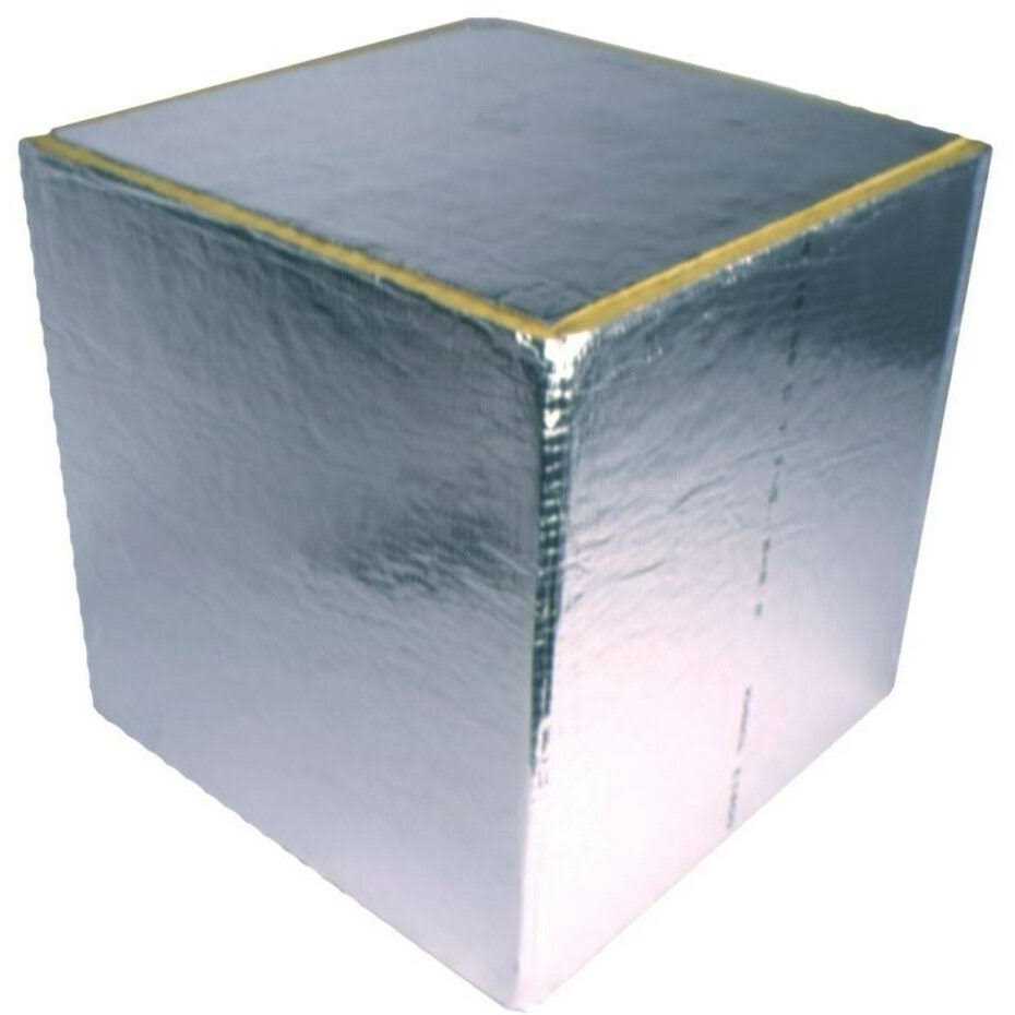 Master Flow 24 in. x 24 in. x 24 in. Duct Board Plenum Kit - Cheap Fitting