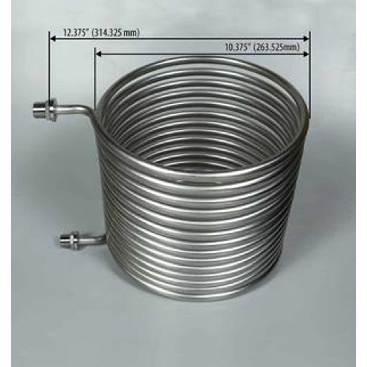 Blichmann Engineering Large Stainless Steel HERMS Coil - Cheap Fitting