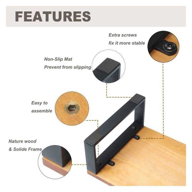 RORKEE Wood Step Stool with 350 lbs Load Capacity One Step Stools for Adults Kids Seniors with Non-Slip Mat - Cheap Fitting