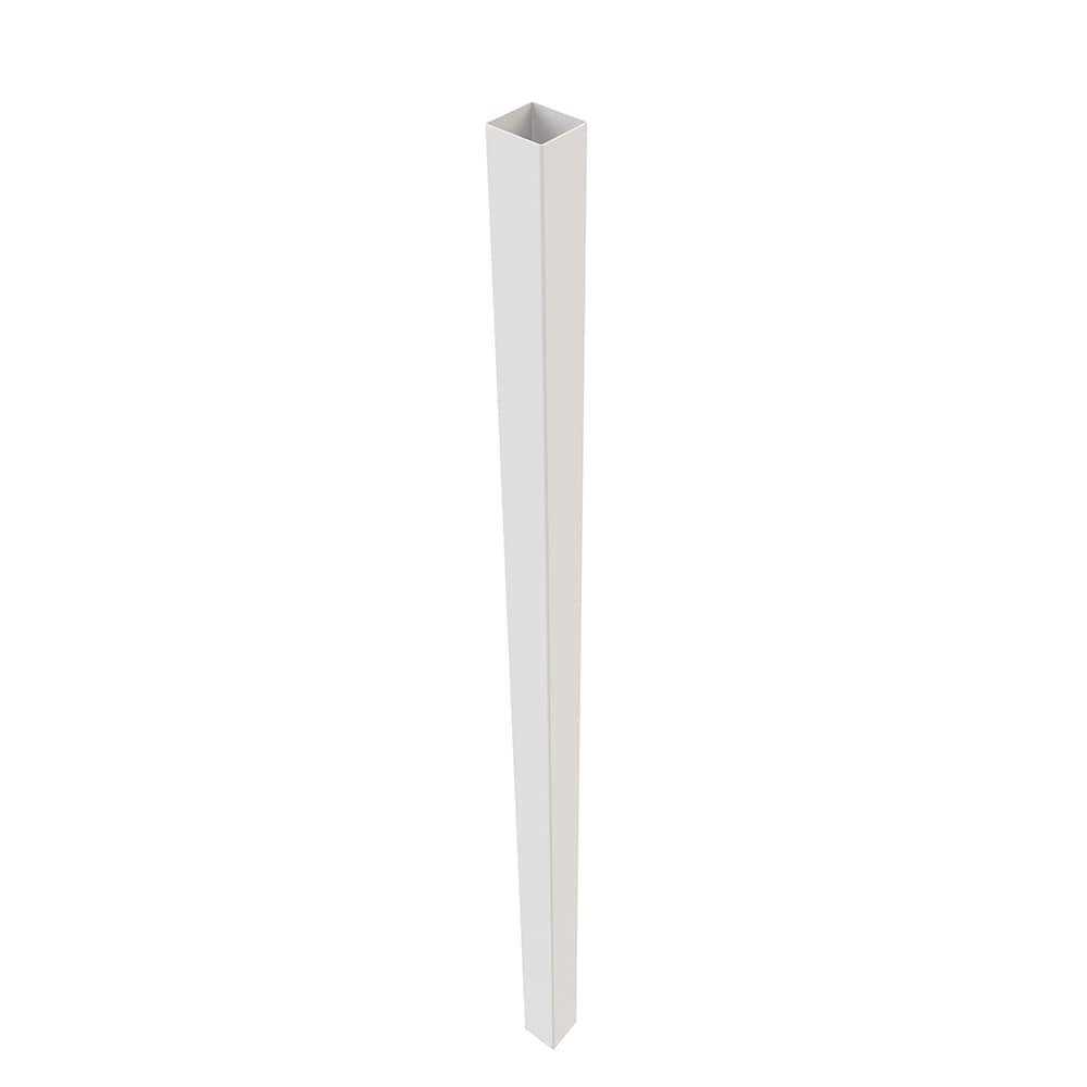 Freedom 8-ft H x 4-in W White Vinyl Fence Post 73002276 - Cheap Fitting