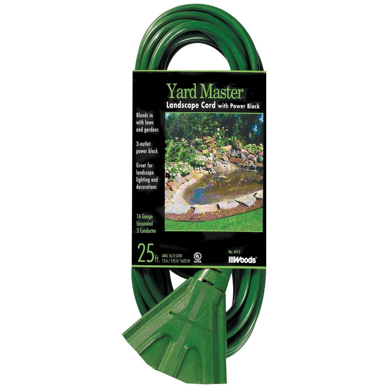 Woods Power Block Outdoor Extension Cord 984413 - Cheap Fitting