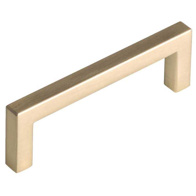 Richelieu Contemporary Pull 3-3/4 Center-to-Center BP87396CHBRZ - Cheap Fitting