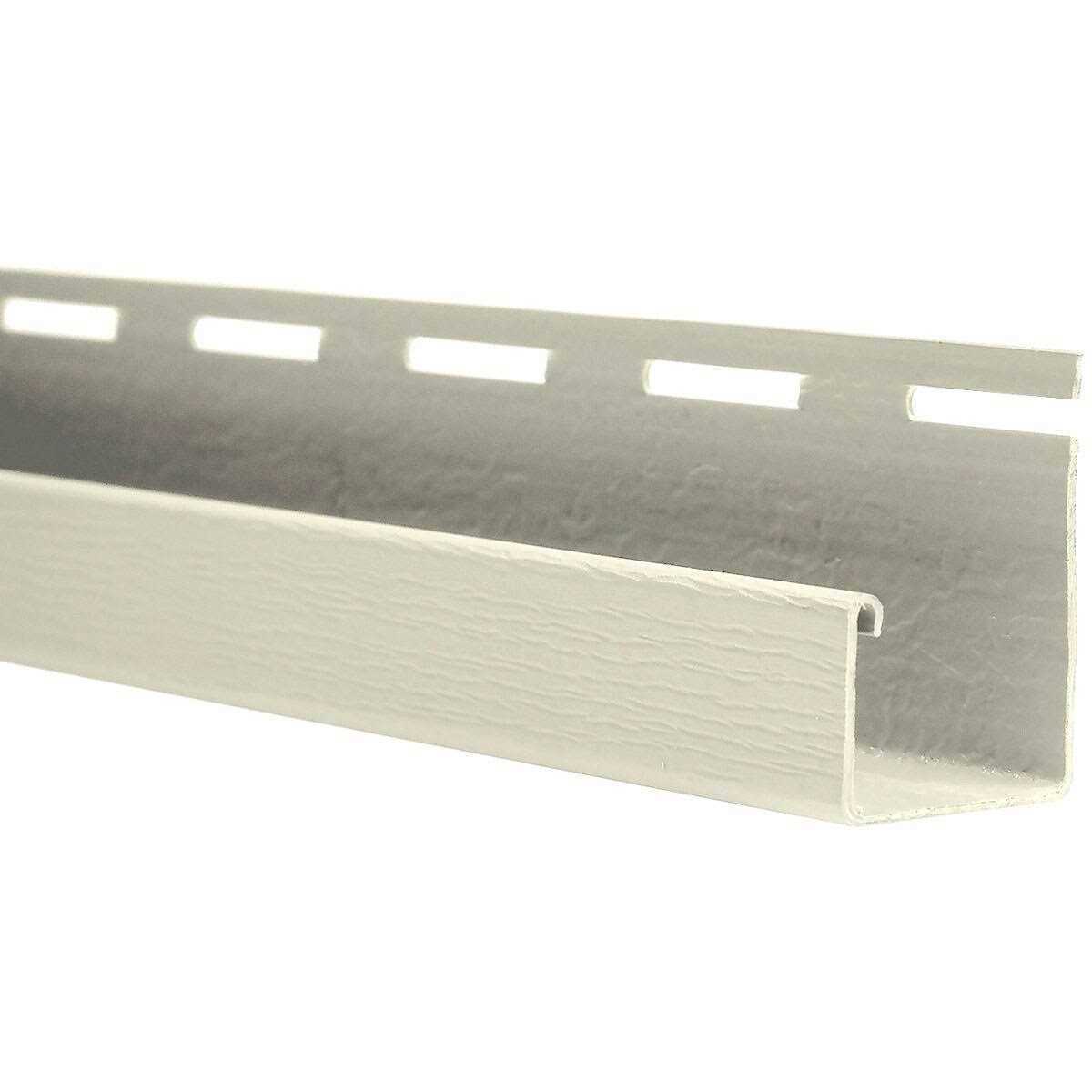 The Foundry 3/4W x 90L J-Channel For use with all Vinyl Siding systems excluding Staggered Shakes - Cheap Fitting