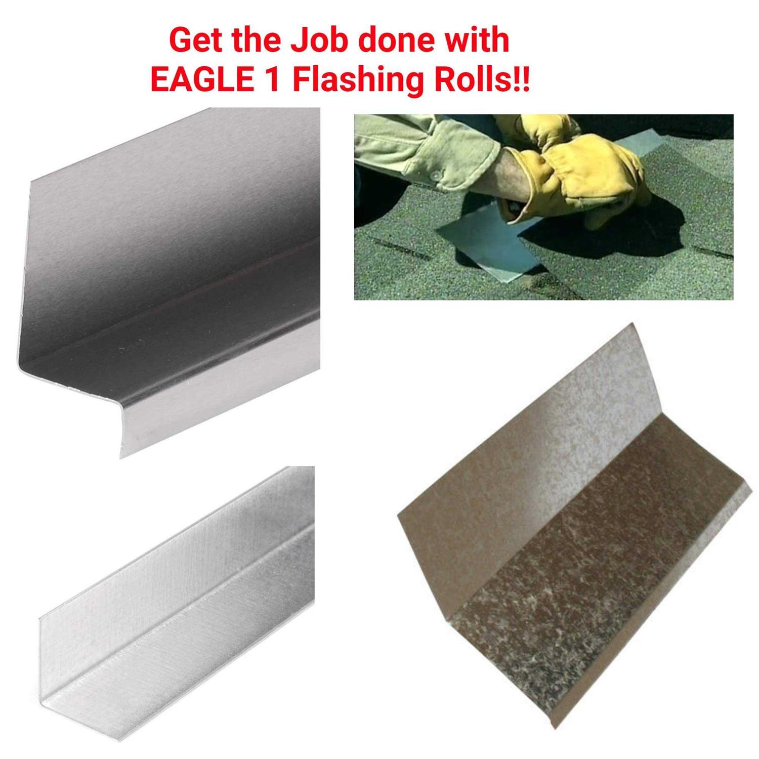 Eagle 1 26 Gauge General Use or Roofing Flashing Rolls - Cheap Fitting