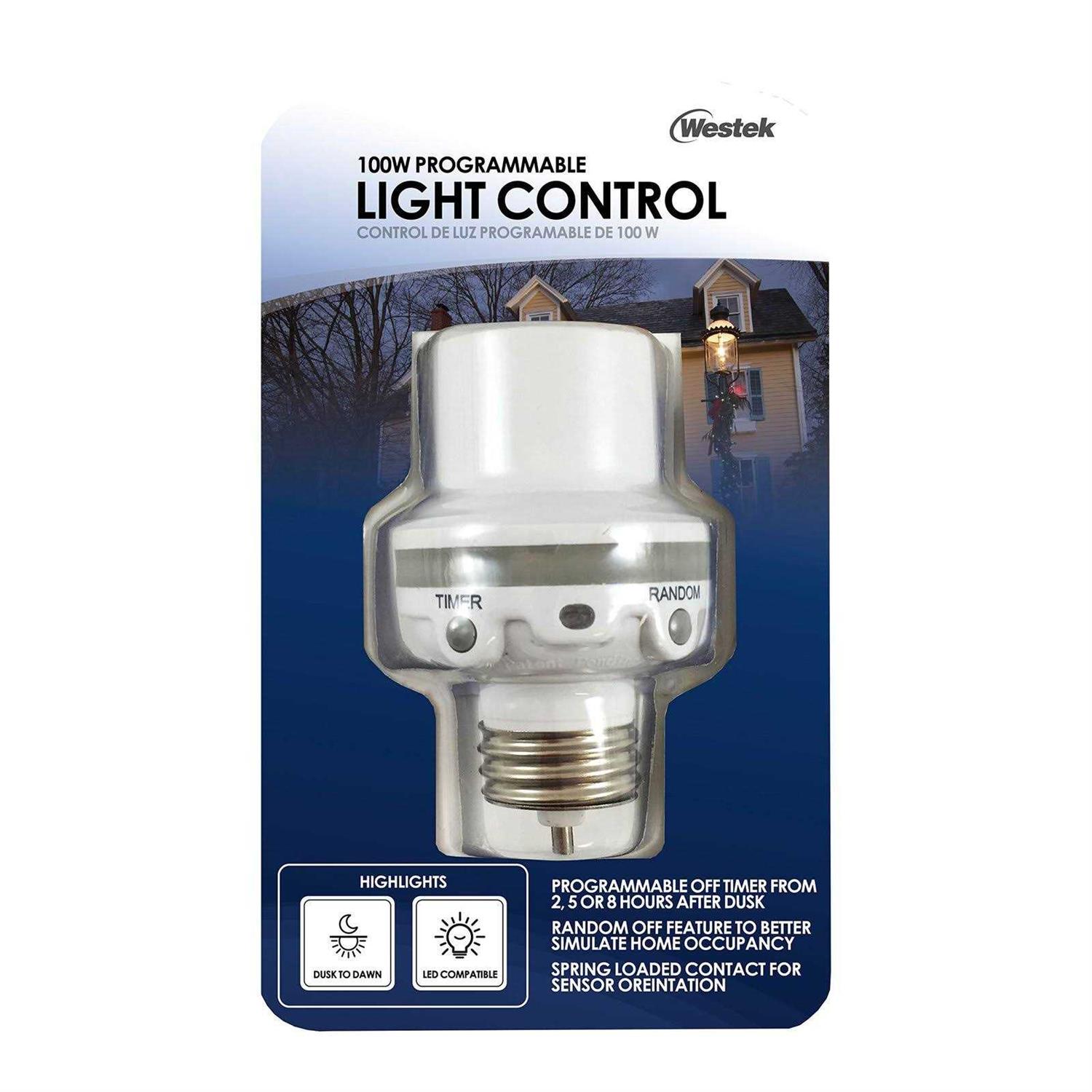 Westek SLC6CBC-4 Programmable Light Control Socket - Cheap Fitting