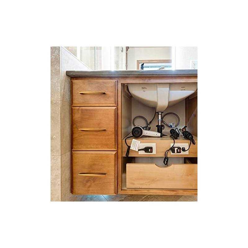 Myxekllo 4 Pack Cabinet Drawer Pulls Brushed Coffee Bridge Shape Pulls Handles for Dresser Drawers Bathroom Cabinet Hardware - Cheap Fitting