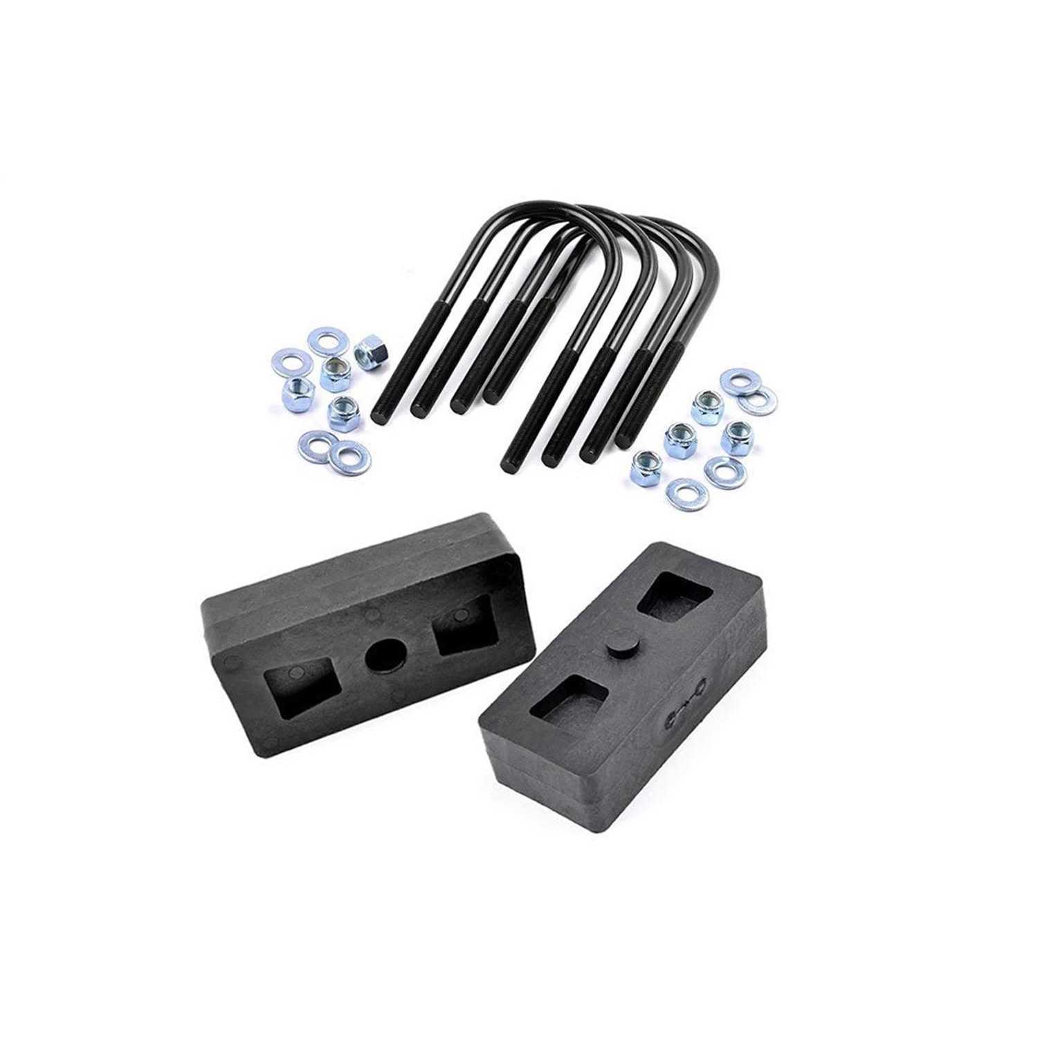 Rough Country 1 Inch Block & U-Bolt Kit 6581 - Cheap Fitting