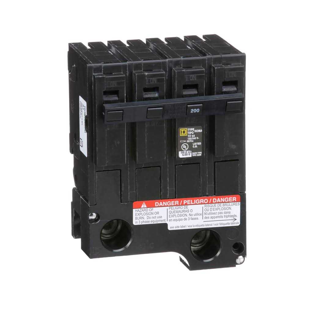 Square D HOM2200BB Miniature Circuit Breaker - Cheap Fitting