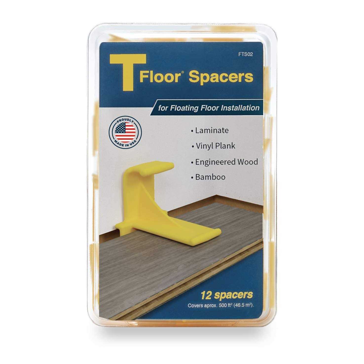 Tfloor Spacers Floor Spacers for Installing Laminate Wood Flooring - Cheap Fitting