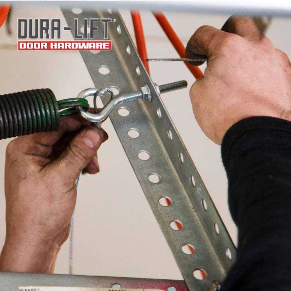 DURA-LIFT 1-1/8 in. x 24 in. Galvanized 14-Gauge Steel Punched Angle Iron Bracket & Mounting Hardware DLAPA8 - Cheap Fitting