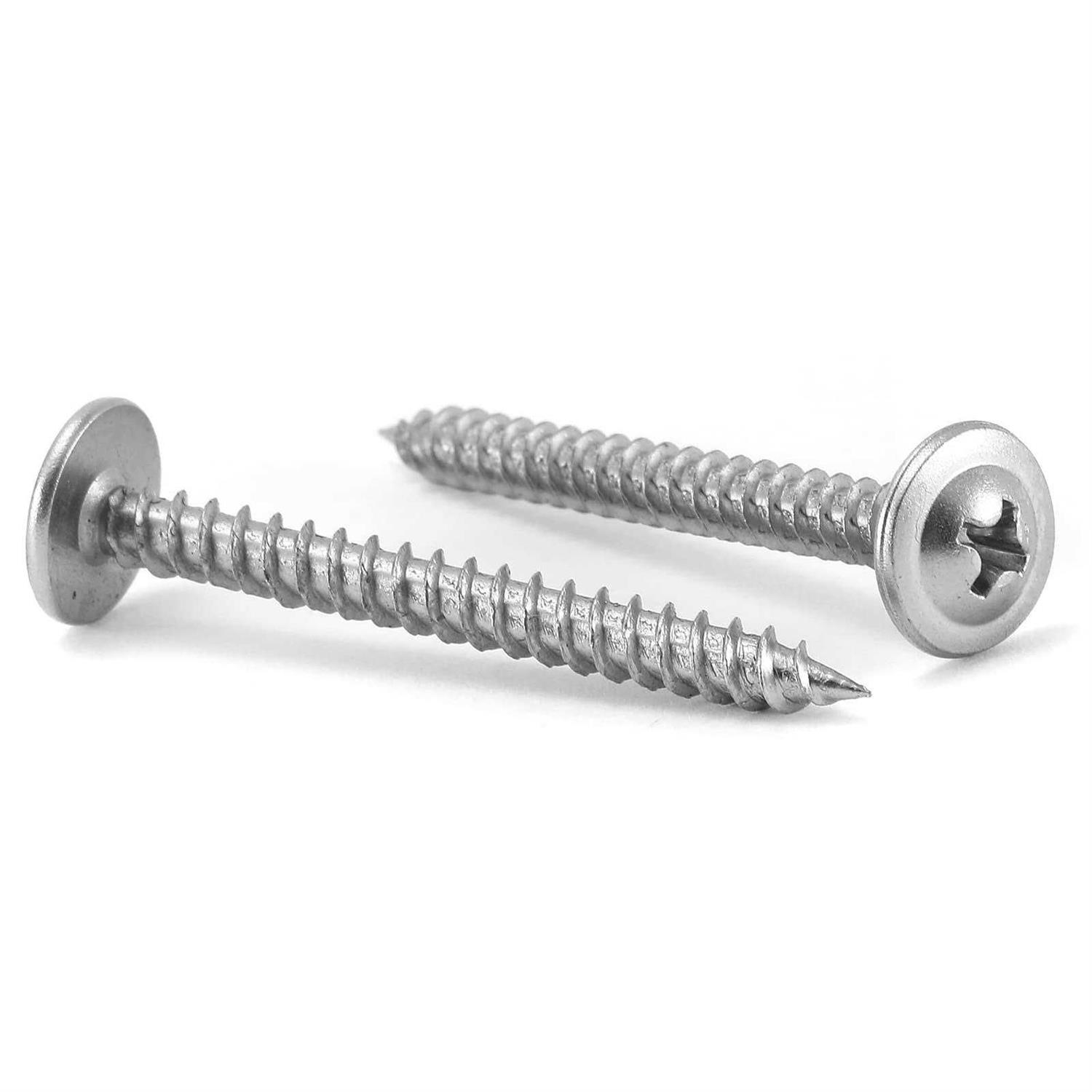 #8 x Wood Screw 410 Stainless Steel Standard Thread Truss Head Fast Self Tapping by SG TZH - Cheap Fitting