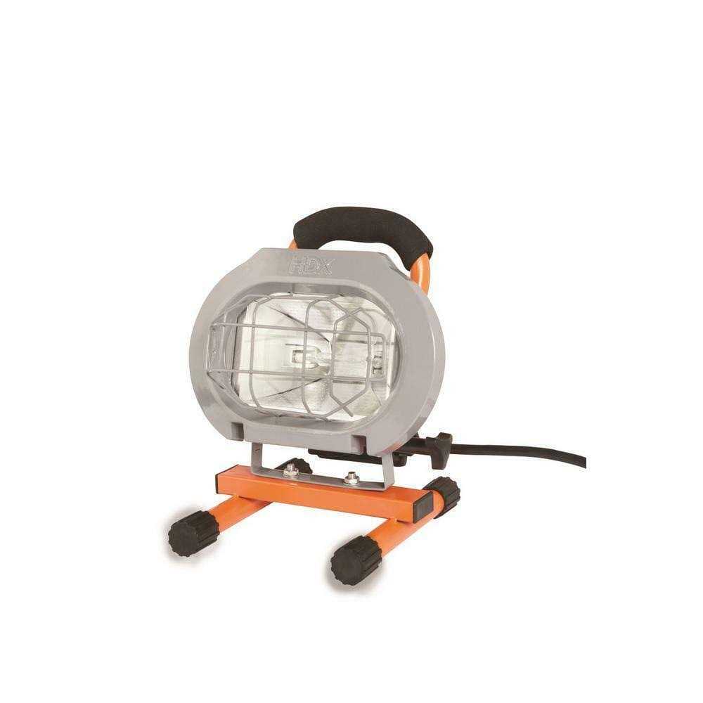 HDX 265669 250-Watt Portable Halogen Work Light - Cheap Fitting