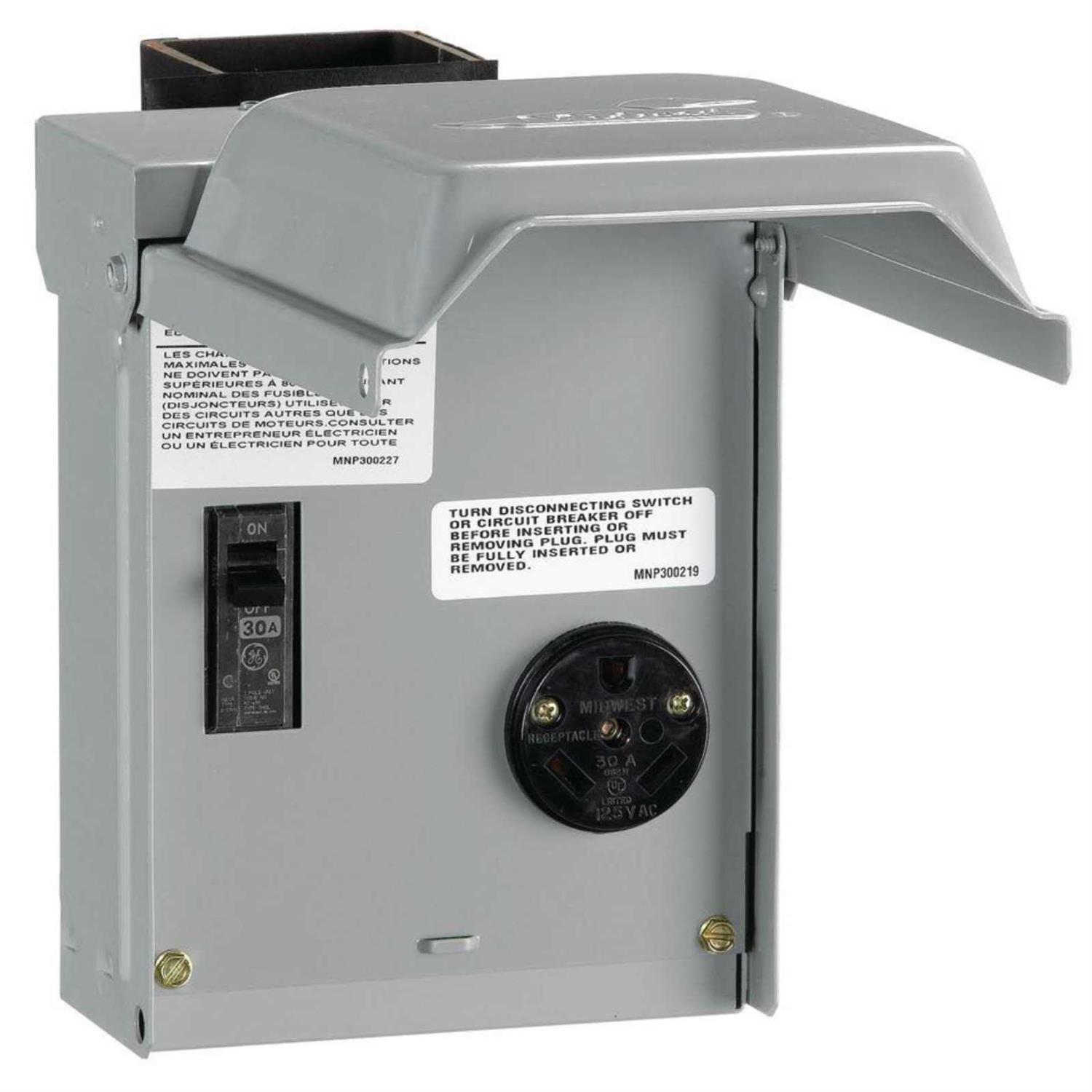 GE RV Power Outlet U013CP - Cheap Fitting