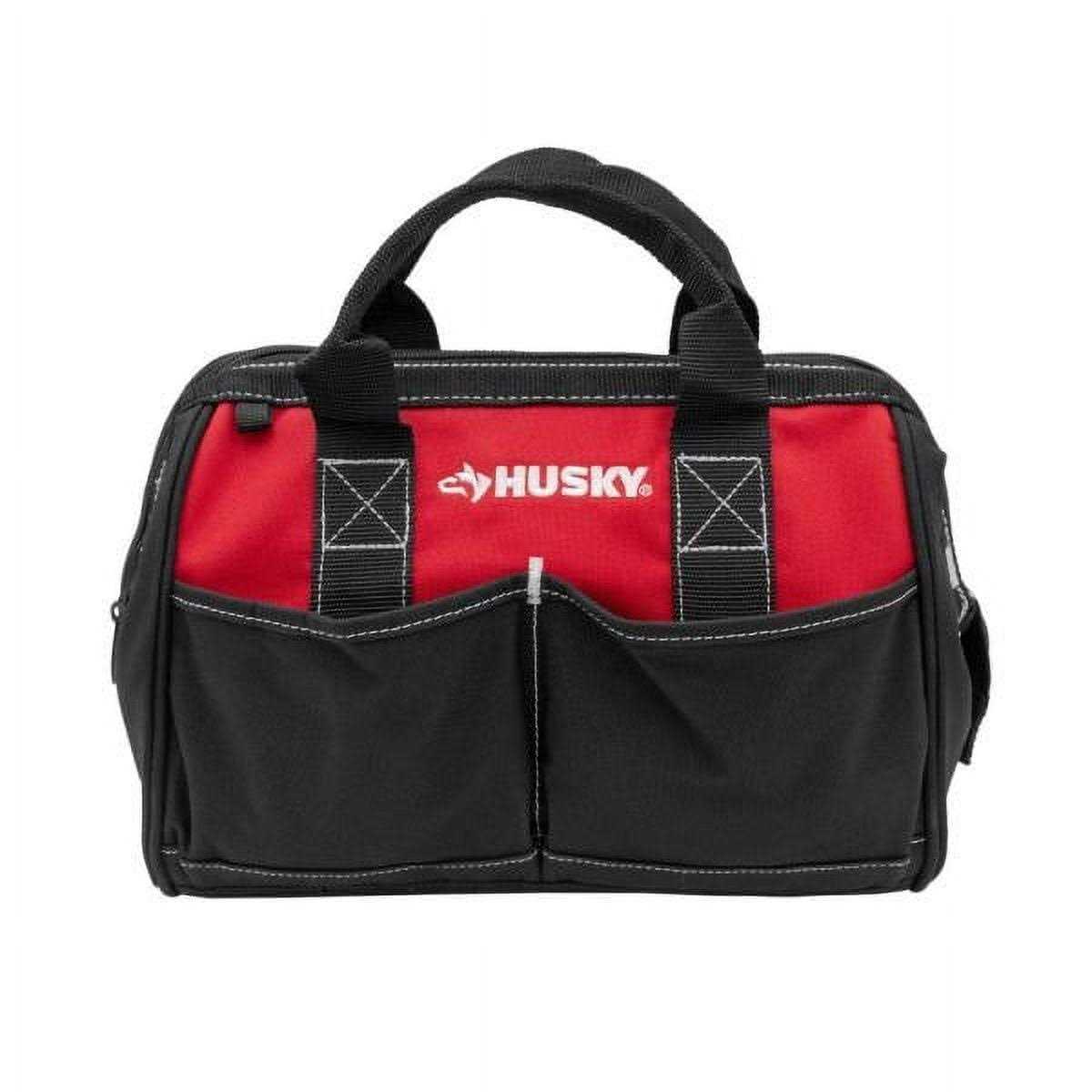 Husky 12 in 4 Pocket Zippered Tool Bag - Cheap Fitting