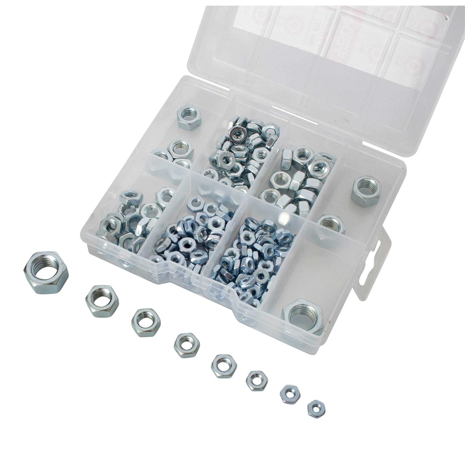 Hyper Tough 178-Piece Nut Assortment with Case 3305 - Cheap Fitting