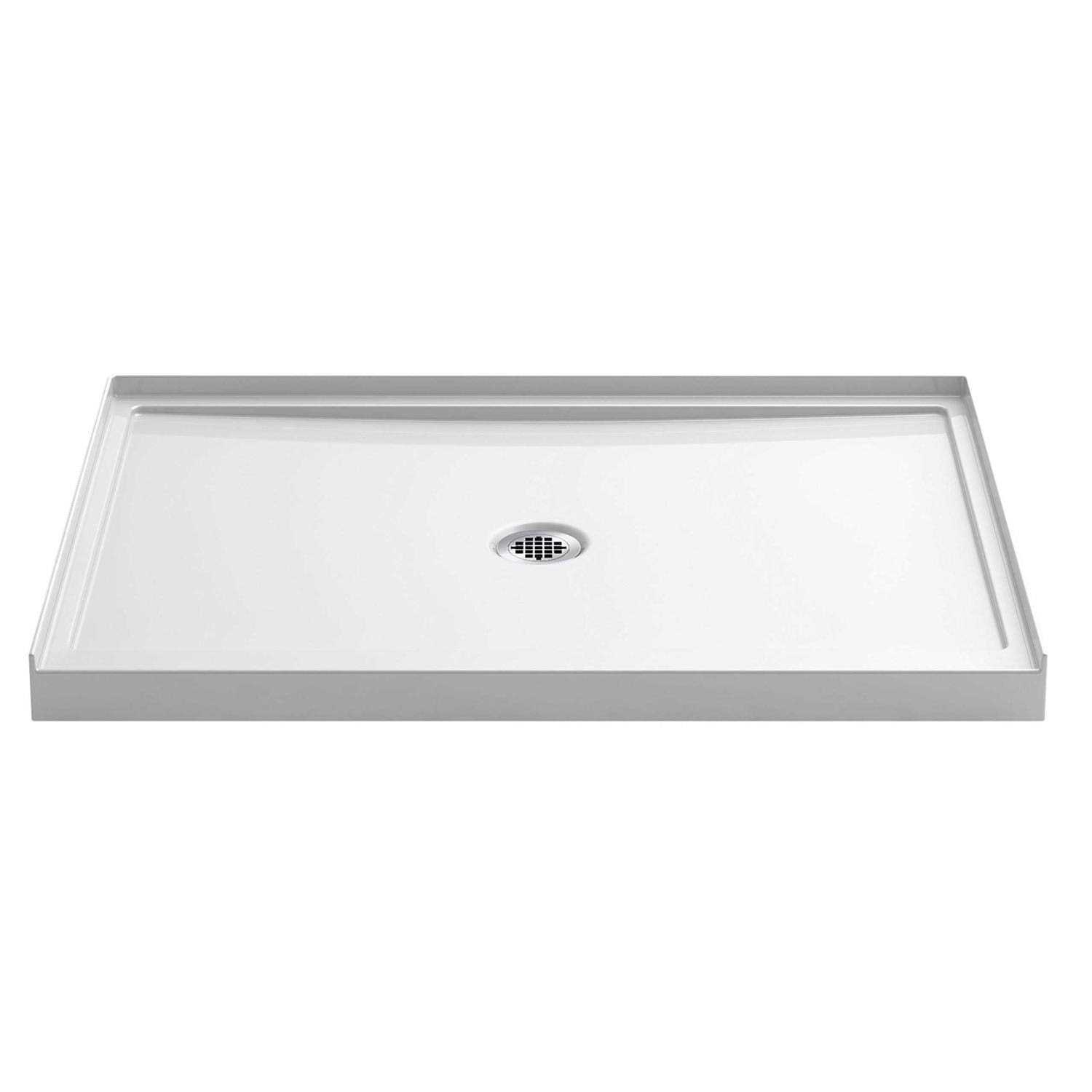 Kohler Rely 36 x 34 Single-threshold Shower Base with Center Drain - Cheap Fitting