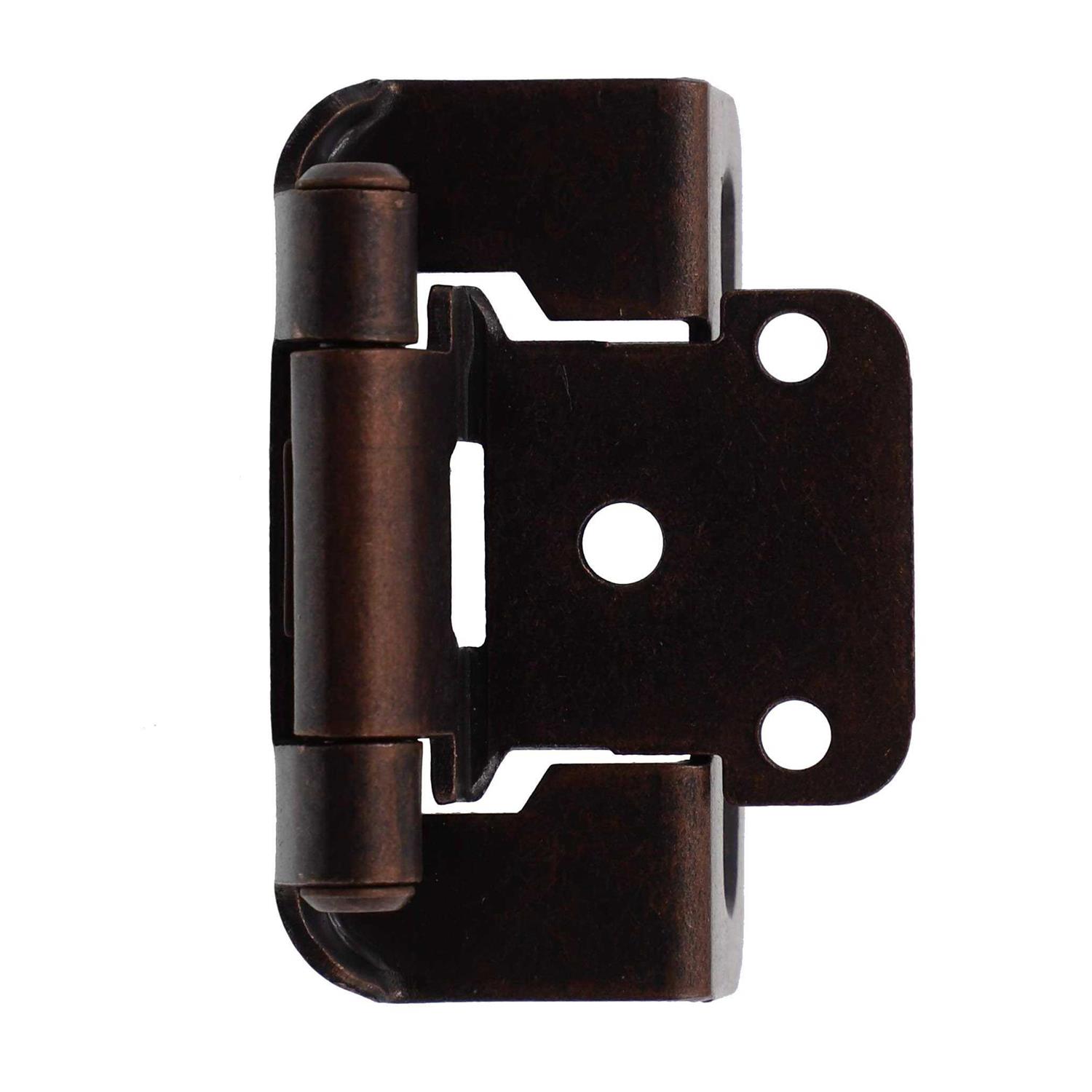DecoBasics 1/2 Overlay Partial Wrap Semi Wrap Self Closing Cabinet Hinges - Cheap Fitting