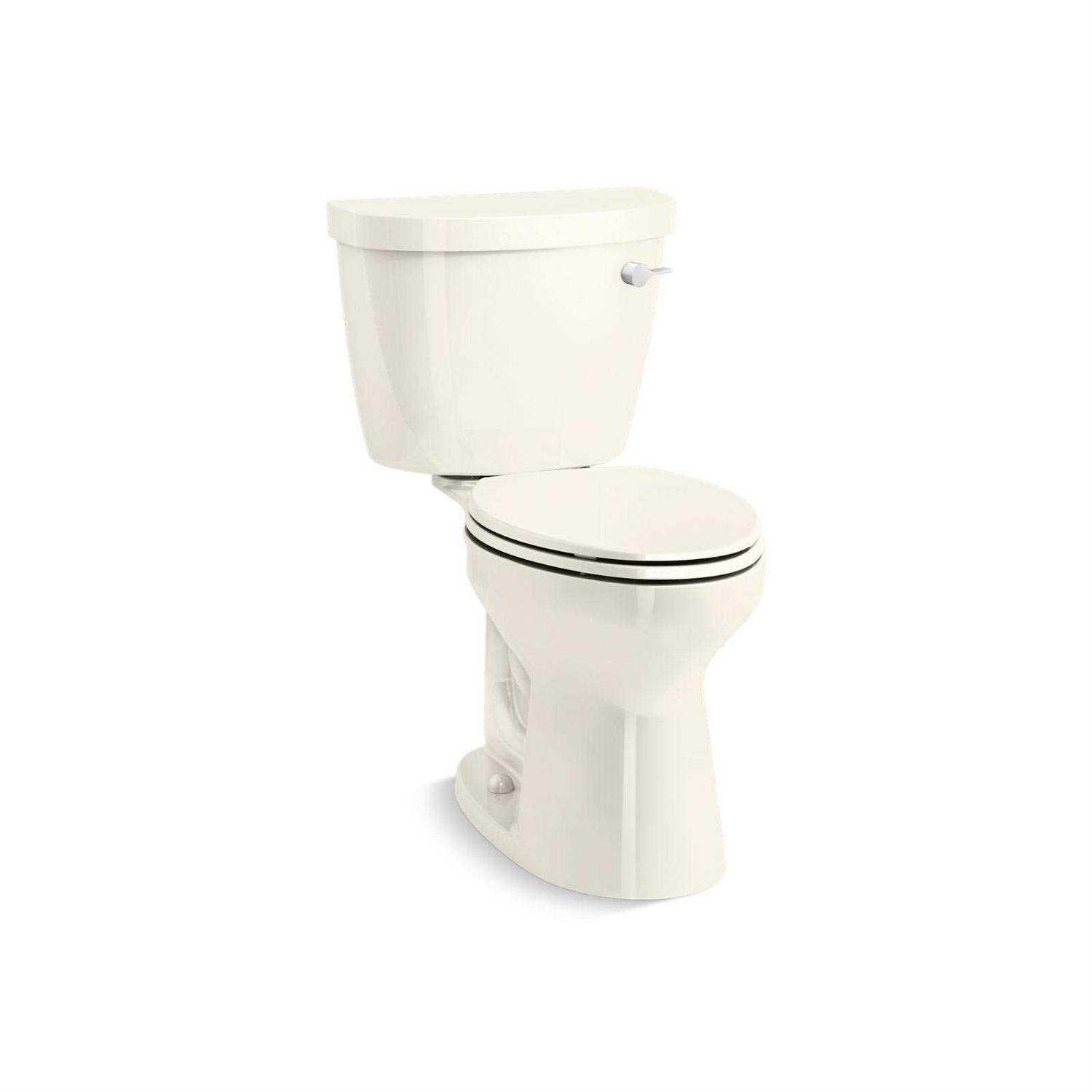 Kohler Cimarron 1.28 GPF Two Piece Elongated Chair Height Toilet K-31621 - Cheap Fitting