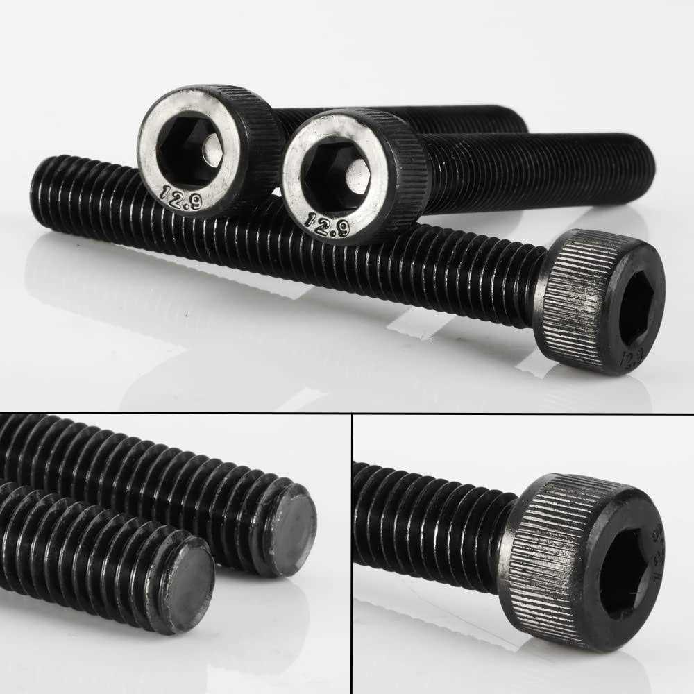 MewuDecor M8-1.25 x Socket Head Cap Screws Allen Socket Drive - Cheap Fitting