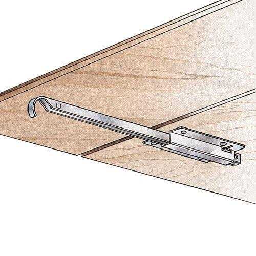 Rockler Metal Drop Leaf Support - Cheap Fitting