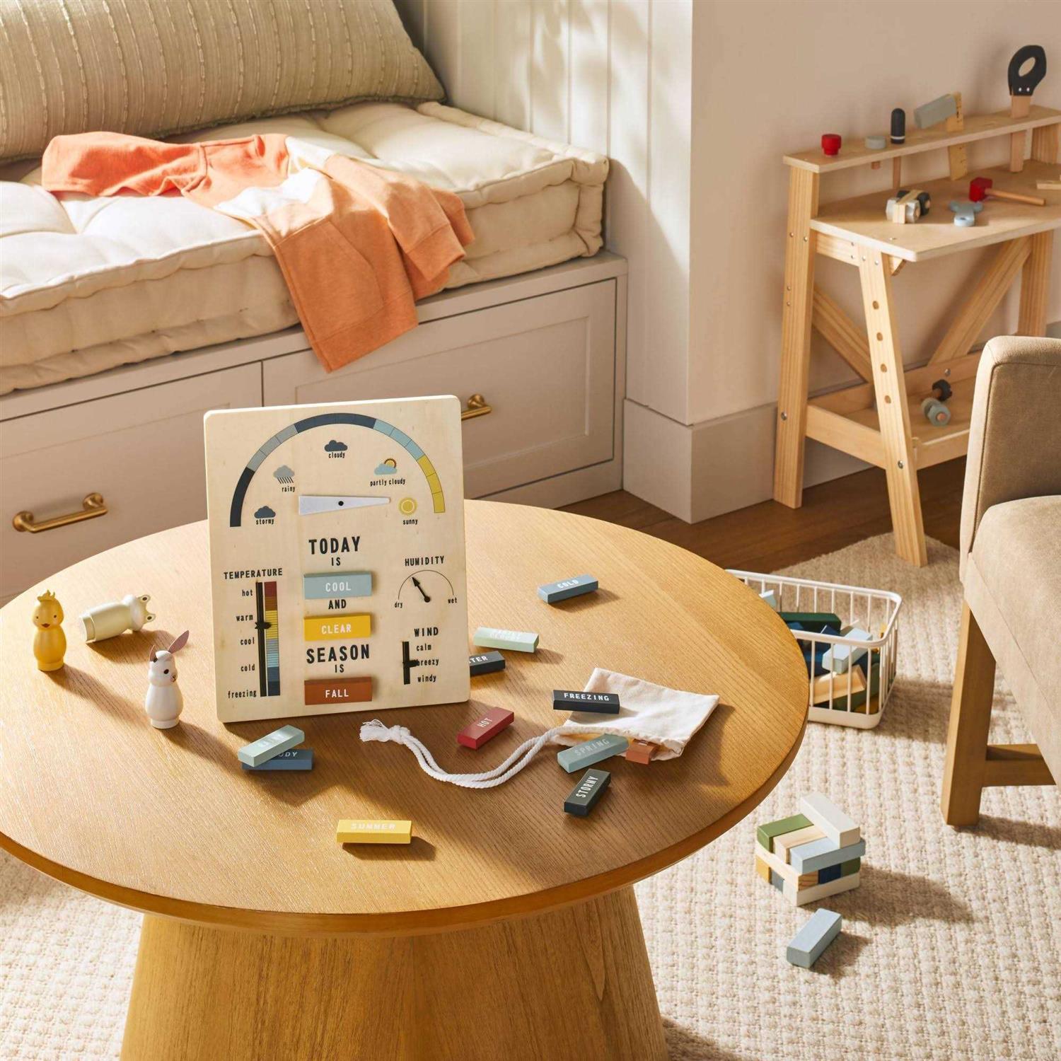 Toy Weather Station 15pc Hearth & Hand with Magnolia - Cheap Fitting