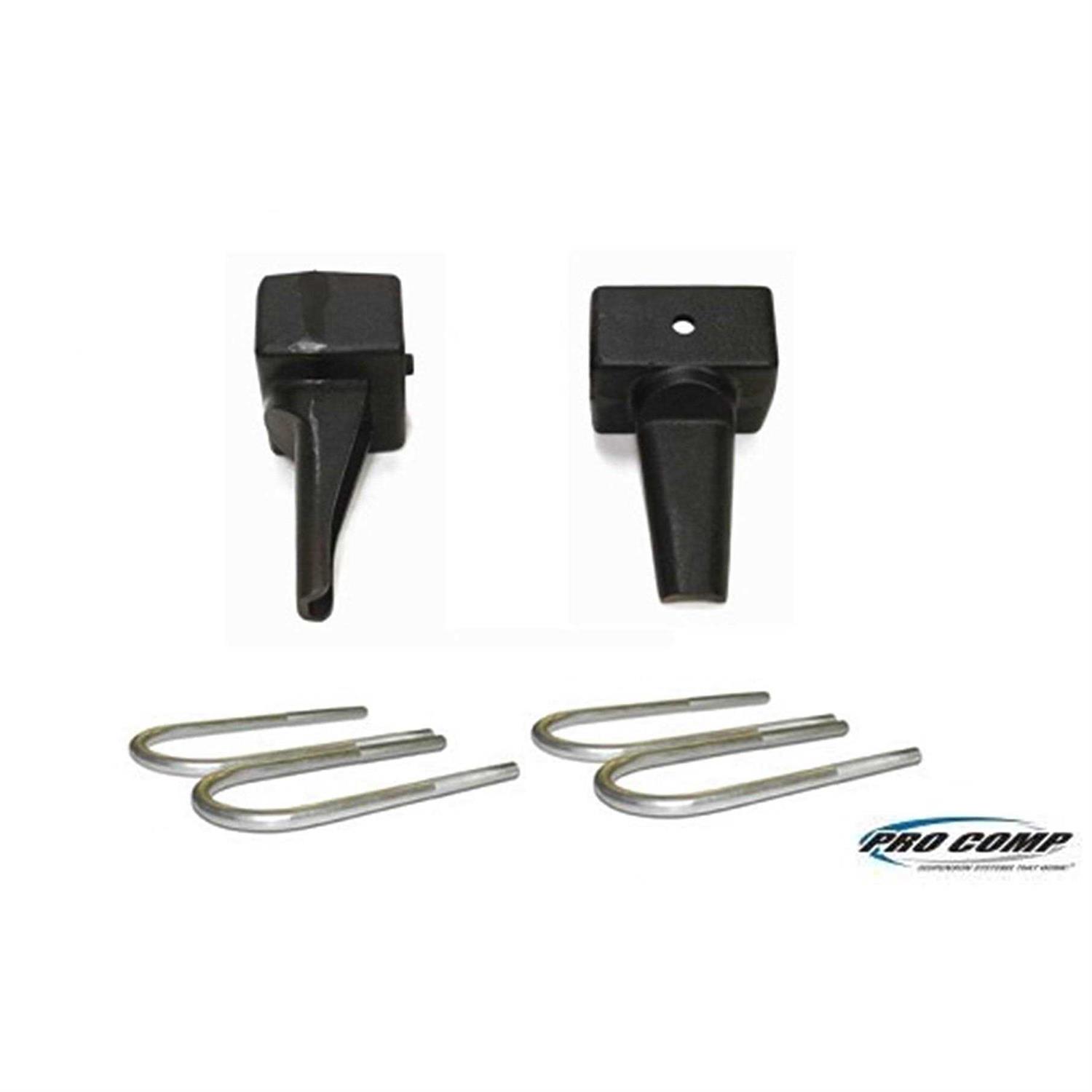 Pro Comp 22257 2.5 Block with U-Bolt Kit - Cheap Fitting