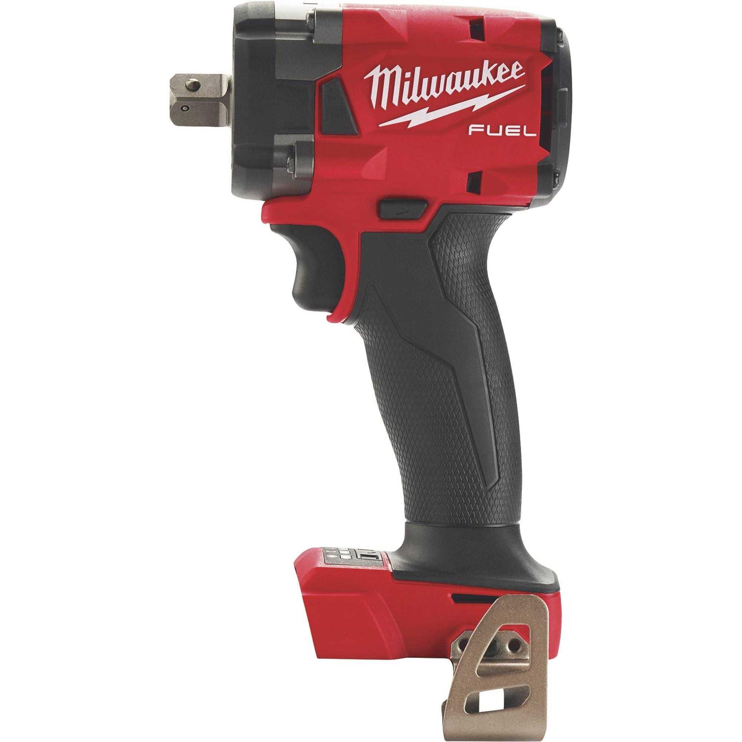Milwaukee 2855P-20 M18 FUEL 1/2 Compact Impact Wrench w/ Pin Detent - Cheap Fitting