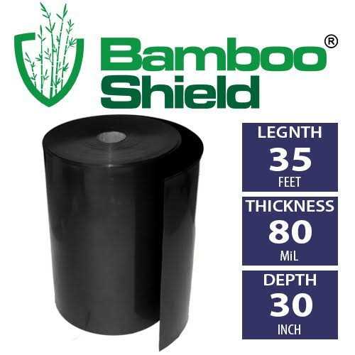 Bamboo Shield 60 Mil Thick Depth - Cheap Fitting
