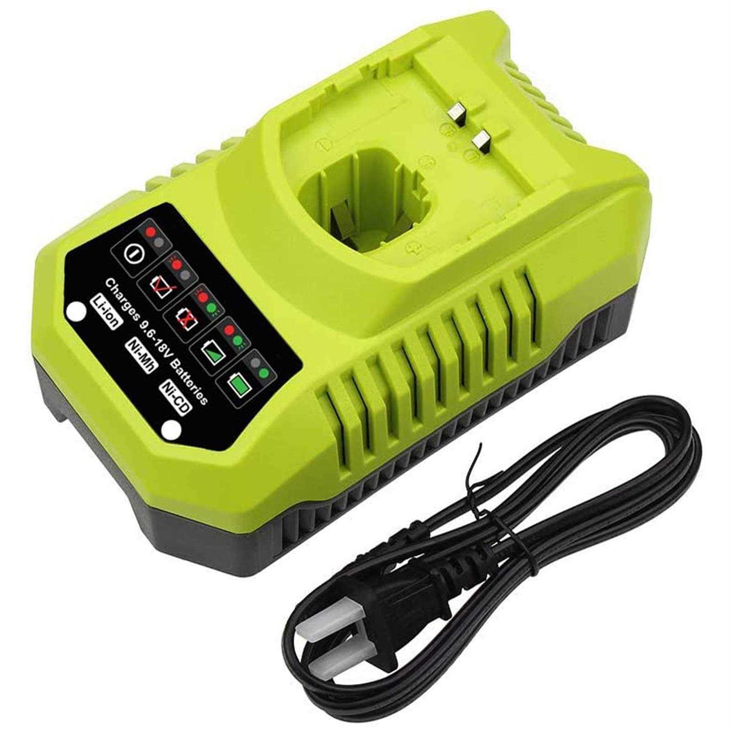 P117 Dual Chemistry IntelliPort Battery Charger Replacement for Ryobi 12v-18v One+ Plus NiCd NiMh Lithium Battery P100 P101 P102 P103 P105 P107 P108 - Cheap Fitting